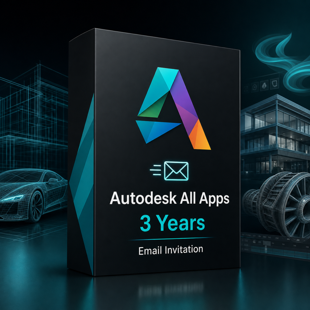 Autodesk All Apps 3-year email invitation