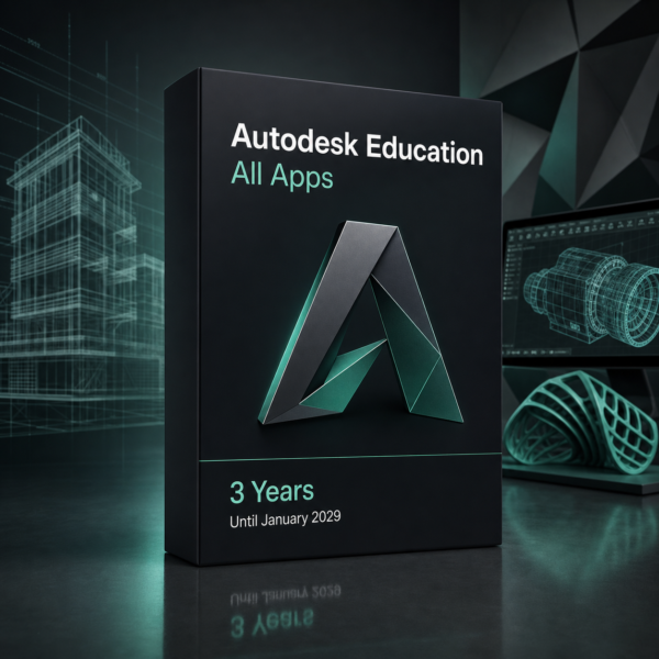 Autodesk Education All Apps 3 years until January 2029