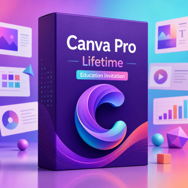 Canva Pro Lifetime Education invitation