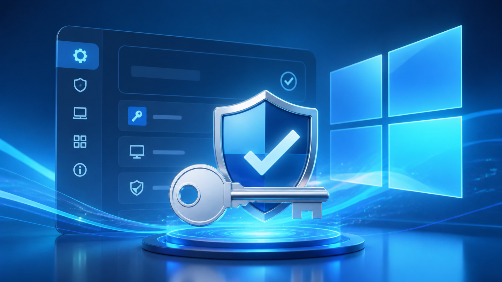 Find your Windows product key and check activation status securely