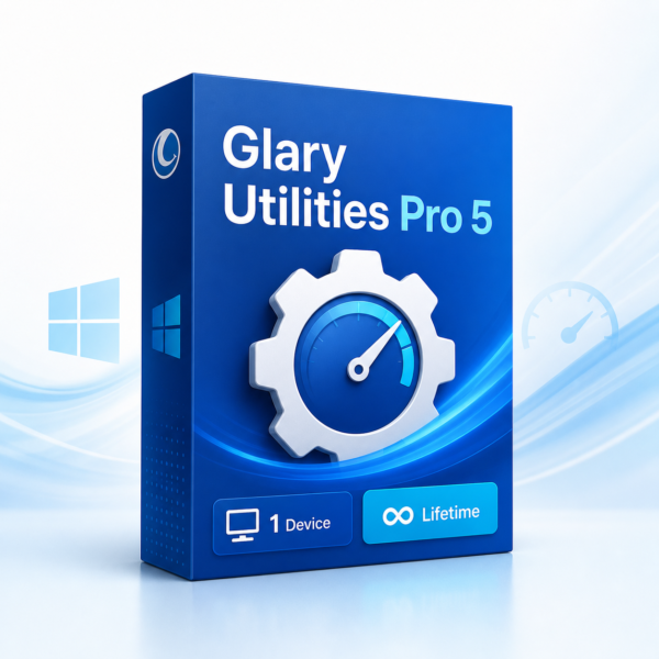 Glary Utilities Pro 5 lifetime license for one Windows device
