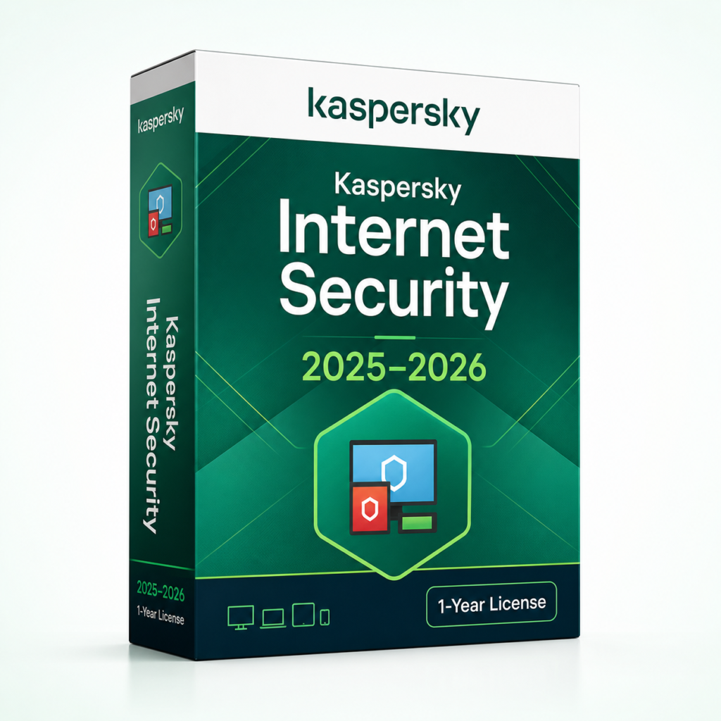 Kaspersky Internet Security 2025–2026 1-year license