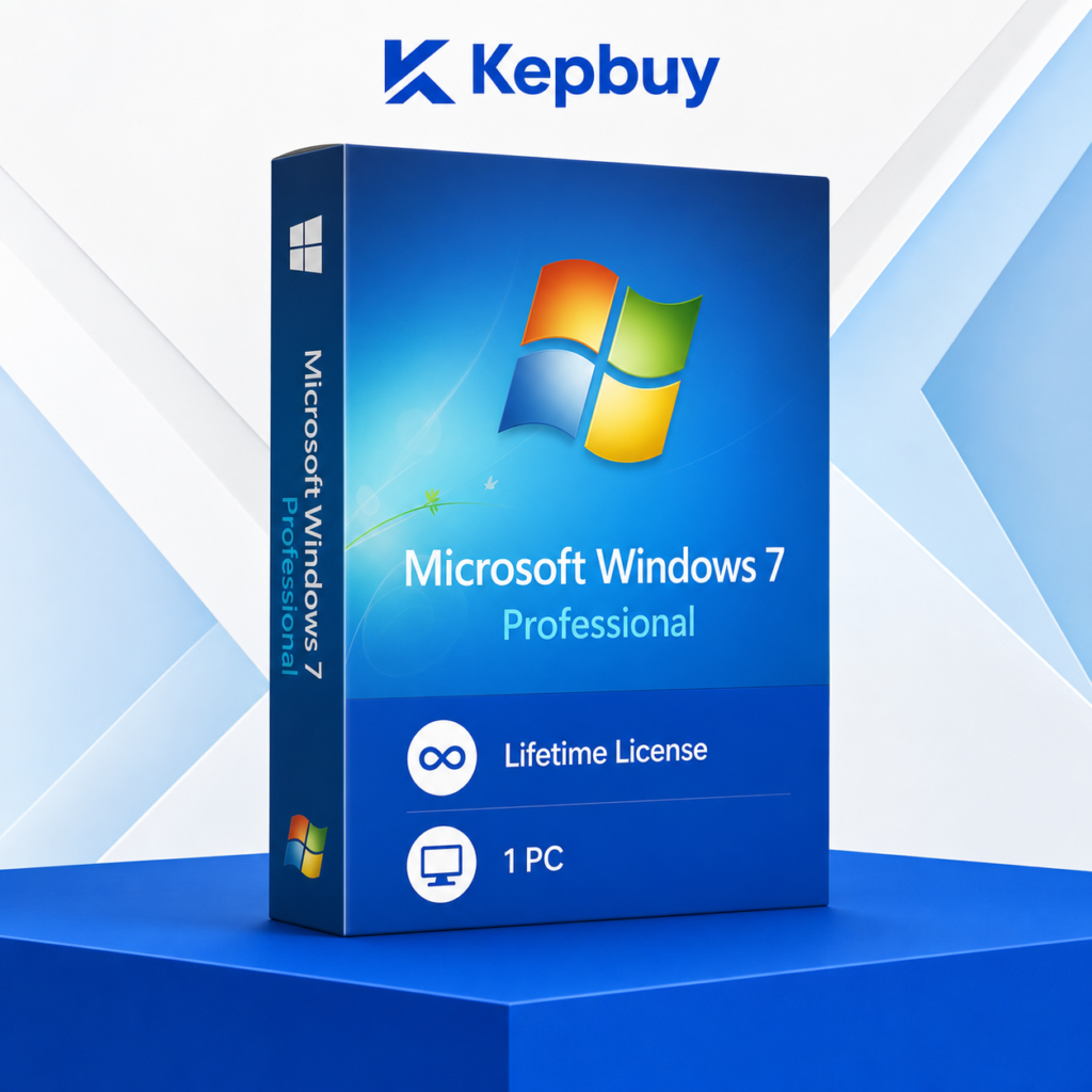 Microsoft Windows 7 Professional lifetime license key