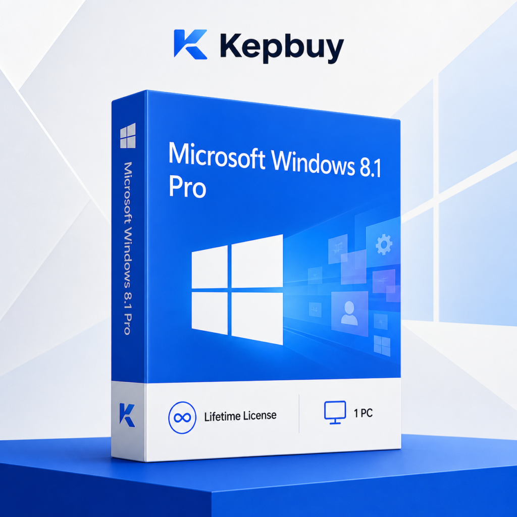 Microsoft Windows 8.1 Pro lifetime license key