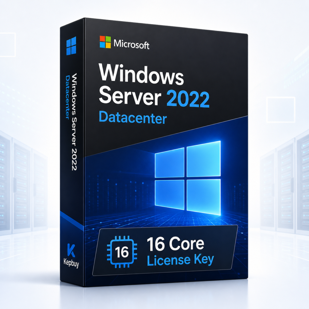 Microsoft Windows Server 2022 Datacenter 16 Core license key