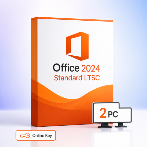 Microsoft Office 2024 Standard LTSC online VL key for 2 PCs