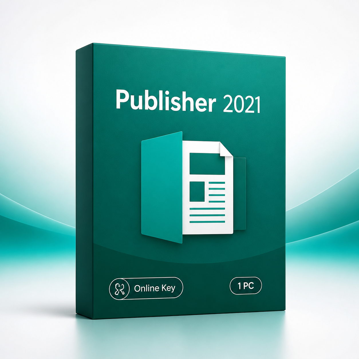 Microsoft Publisher 2021 online MAK key for 1 PC