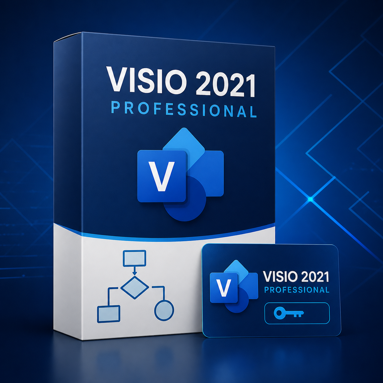 Microsoft Visio 2021 Professional retail phone activation key