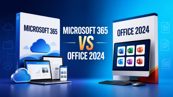 Microsoft 365 versus Office 2024 comparison