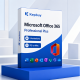 Microsoft Office 365 Professional Plus license for 5 activations on PC or Mac
